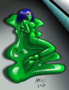 Beastboy Has Finally Captured Raven's Heart And Body (Arnie00)