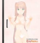 Looking At You From The Shower (Monika) [Eroneko]