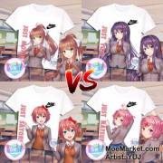 What Would Be Your Favorite Girl? (Artist: Yuj)[Monika, Yuri, Sayori, Natsuki]