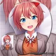 Sayori 3D Oppai Mouse Pad (Artist: Yuj)