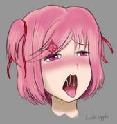 [Oc] Did Some Natsuki Ahegao