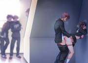 Behind The Stairwell