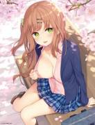 Flashing Among The Cherry Blossoms