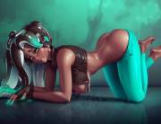 Marina On All Fours (Xxnikichenxx)