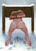 Her &Amp;Quot;Friends&Amp;Quot; Keep Her Warm