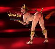 Naughty Girl Spilled Her Master's Drinks