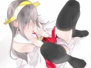 So Embarrassed She's Covering Her Face