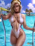 Summer Mercy [Overwatch] (Logancure)