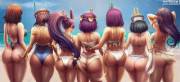 Egyptian Big Booties (Luminyu)