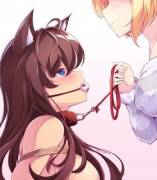 Frederica Pulling On Shiki