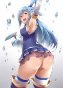 The Fact That Aqua Doesn't Wear Panties Is So Hot