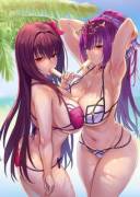 Scathach &Amp;Amp;Amp; Skadi