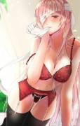 Nightingale In Lingerie