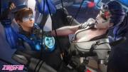 Widowmaker Fucking Tracer X-Post /R/Rule34