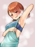 Houjou Karen Sweaty Armpit [Idolm@Ster Cinderella Girls]