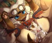 How Nekojo Came To Be. [Felyne][Hunter?] [Bestiality]