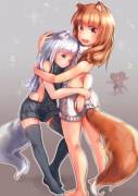 Holo And Myuri (Spice &Amp;Amp;Amp; Wolf)