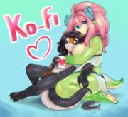 2 Wholesome Dragons Snuggle Up [Eigaka]