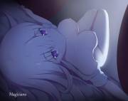 Emilia-Tan On Her Back