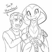 Daily Lamia #230: See? Harmless!