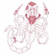 Merry Christmas Eve From A Skimpy Scorpion Santa!