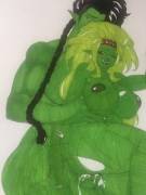 Mazoga (Futa) And Her Wife Somera (Female)