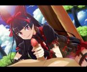 Rory Mercury Milking Her Man