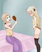 First The Scolding, Then The Hairbrush.