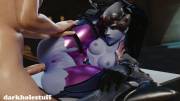 Widowmaker Anal + Creampie (Darkholestuff)