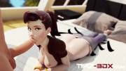 D.va Blowjob (Tiaz-3Dx)