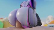 Widowmaker Working Her Ass (Cawneil)