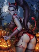 Widowmaker Halloween Outfit [Overwatch](Mirco Cabbia)