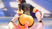 Tracer Riding That Cock [Cakeofcakes]