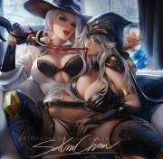 Ashe X Ashe (Sakimichan)