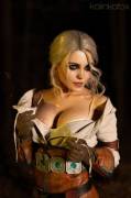 [Self] The Witcher 3 - Ciri Cosplay By Kalinkafox