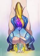 Filling Up Samus (Deareditor) [Metroid]