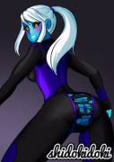 Zero Suit Dark Samus By Shidokidoki