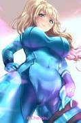 Samus Looking Down On You [Cheriaisu]