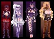 Team Rwby Restrained