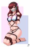 D.va In A Bind (Plusout)[Overwatch]