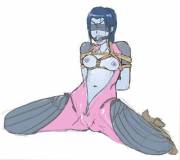 Widowmaker Roped Up (Darkminou)[Overwatch]