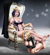 League Of Slaves; Aka Lux Does A Good Job As Leblanc's Footstool (Thedarkness) [League ...