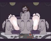 D. Va Waiting For The Inevitable Tickle Torture (Wtfeather) [Overwatch]