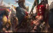 Red Sonja In The Slave Market (Sabudenego)