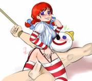 Femdom Wendy Having Her Way With Jack (Vallycut) [Wendy's; Jack In The Box]