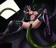 Huntress Becomes The Hunted (Heroineaddict)