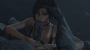 Ada Sucking X Cock (Irispoplar) [Resident Evil]