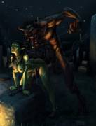 Enslaved By A Monster