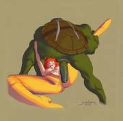 April Ready To Take Teenage Turtle Cock (Joixxx) [Tmnt]