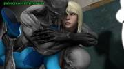 Samus Gangbang (Thenewvice) [Metroid]
